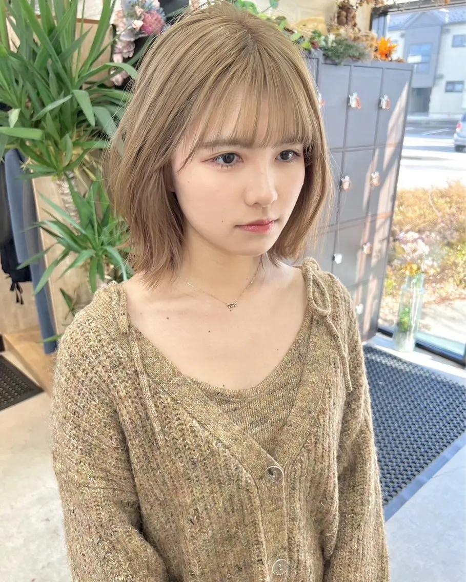 【人気Ｎｏ．1✨️】カット＆ケアカラー＆髪質改善トリートメントの写真