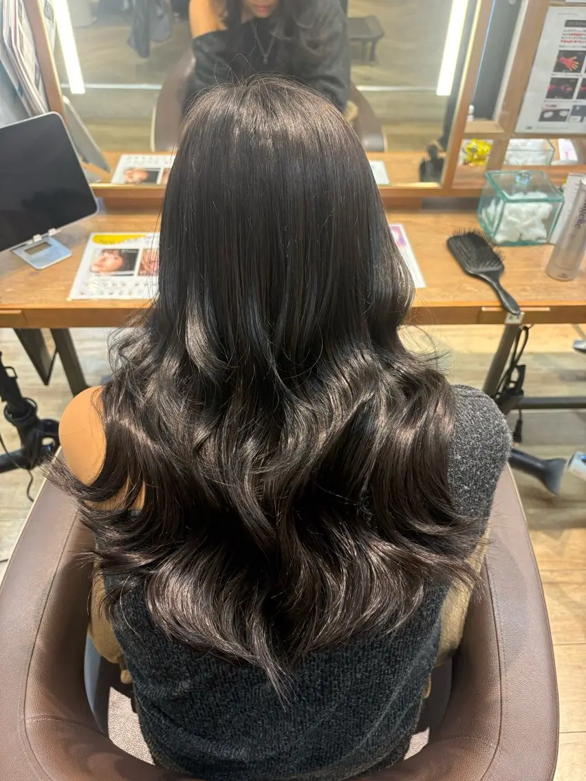 ロング エクステ 透明感カラー 🧚‍♂️さえのヘアスタイル