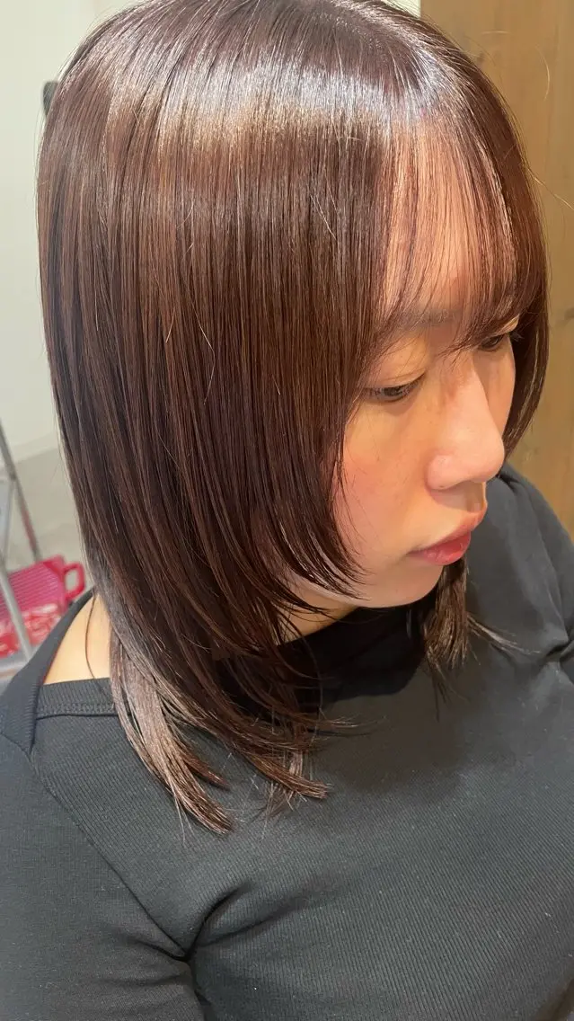 セミロング adorable🌟 鈴木夢美のヘアスタイル