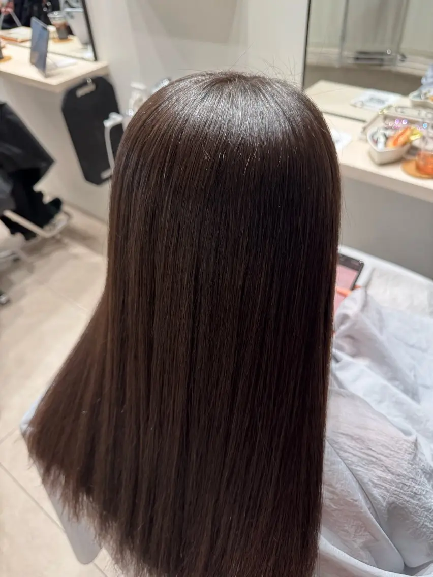 ロング 吉田 美咲のヘアスタイル