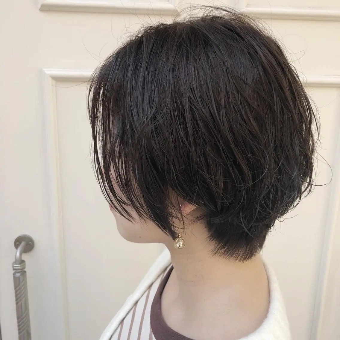 ショート ハンサムショート ショートヘア Blanco Color&Careのヘアスタイル