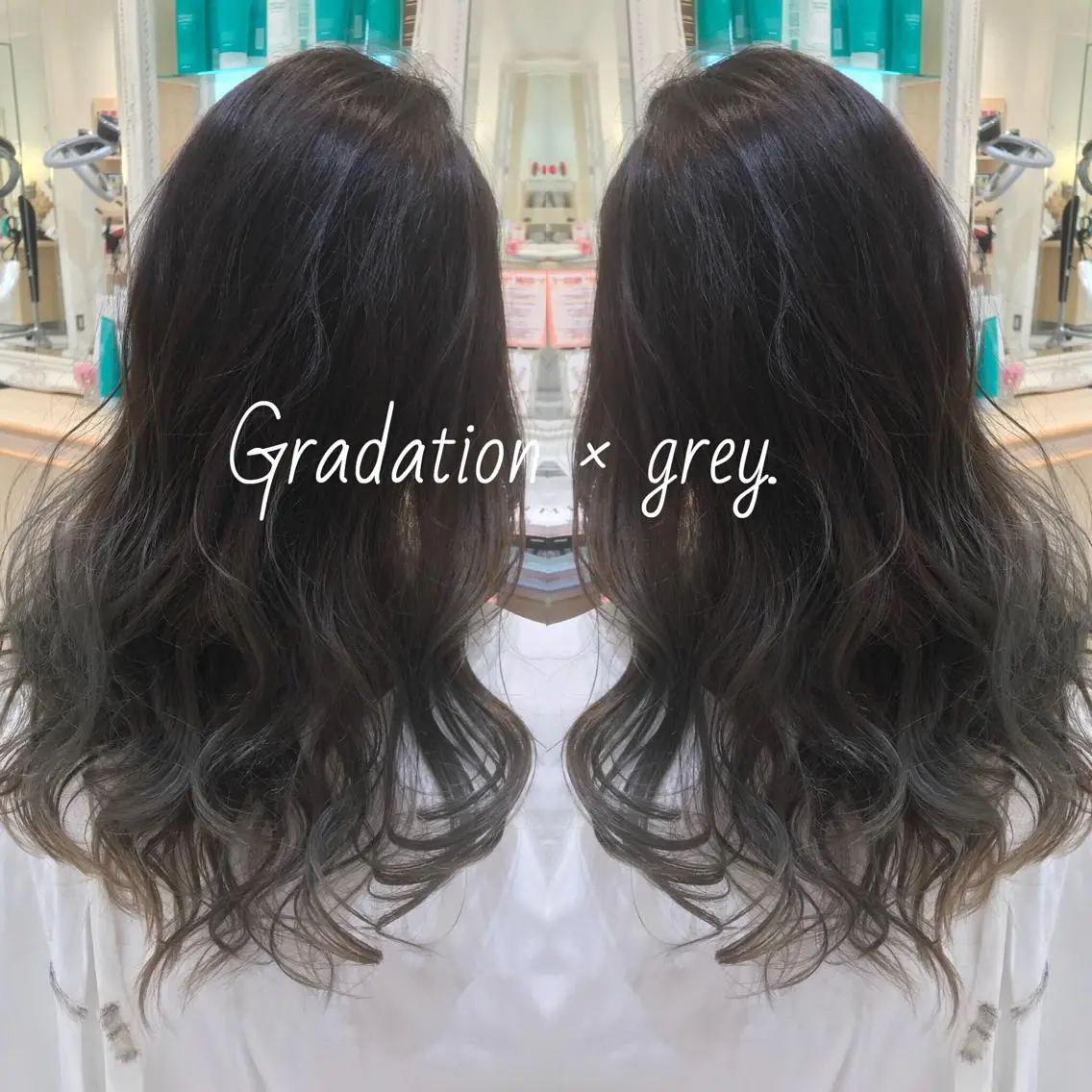 ロング カラー バレイヤージュ ブリーチ レイヤーカット カット ヘアカラー トリートメント Uno. 本気で ヘアに悩む方へ✨のヘアスタイル