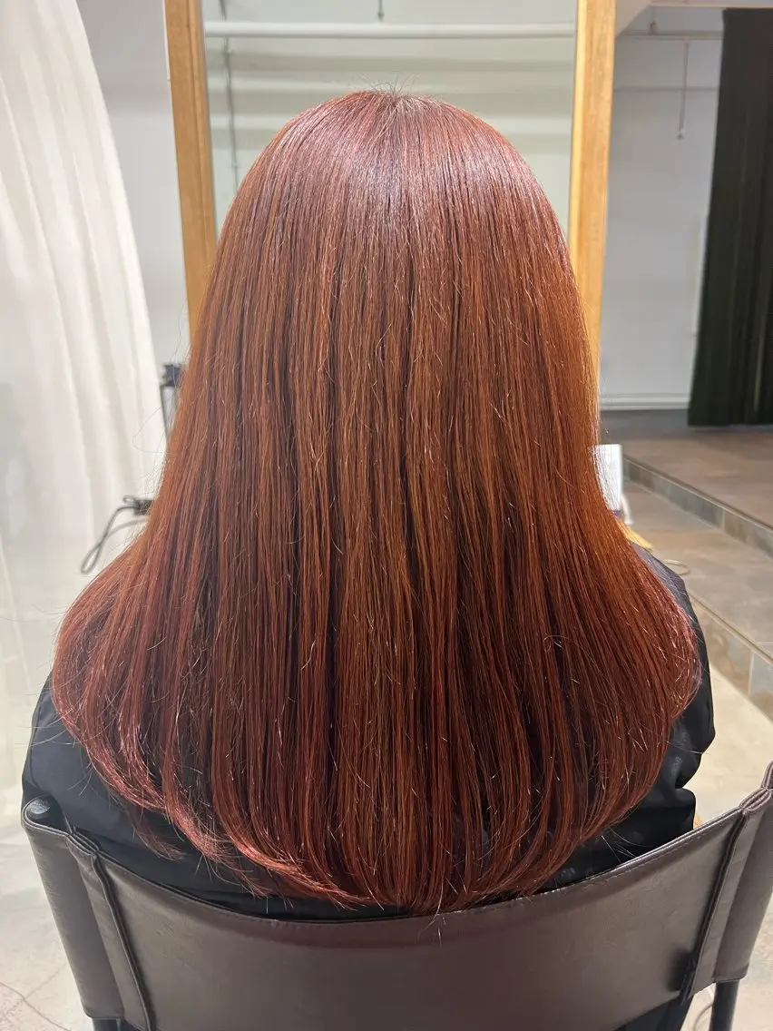 セミロング カラー sayaka / 本陣モデル募集中！のヘアスタイル