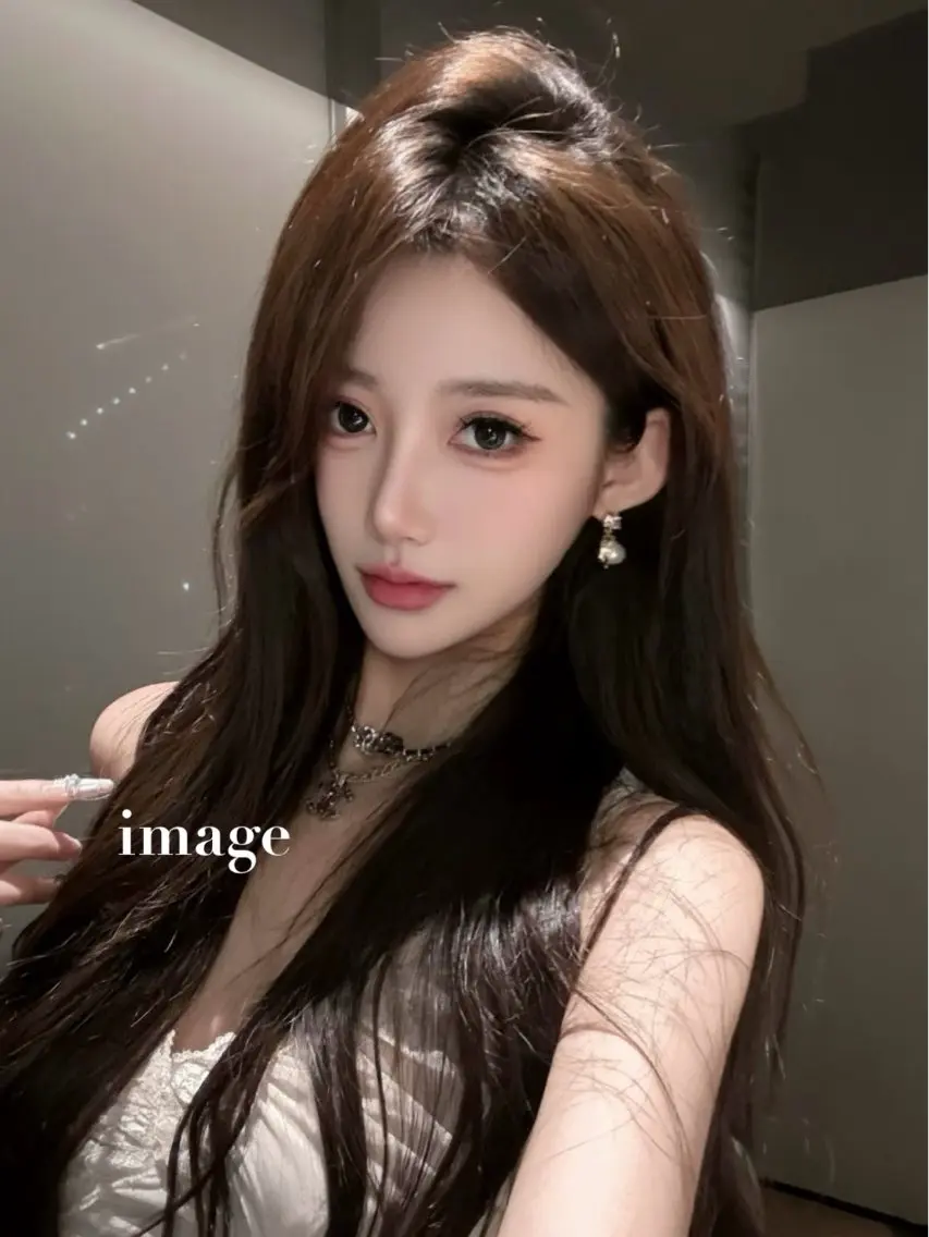 ロング ヘアカラー 韓国ワンホン透明感 カラー✨🖤ここあのヘアスタイル