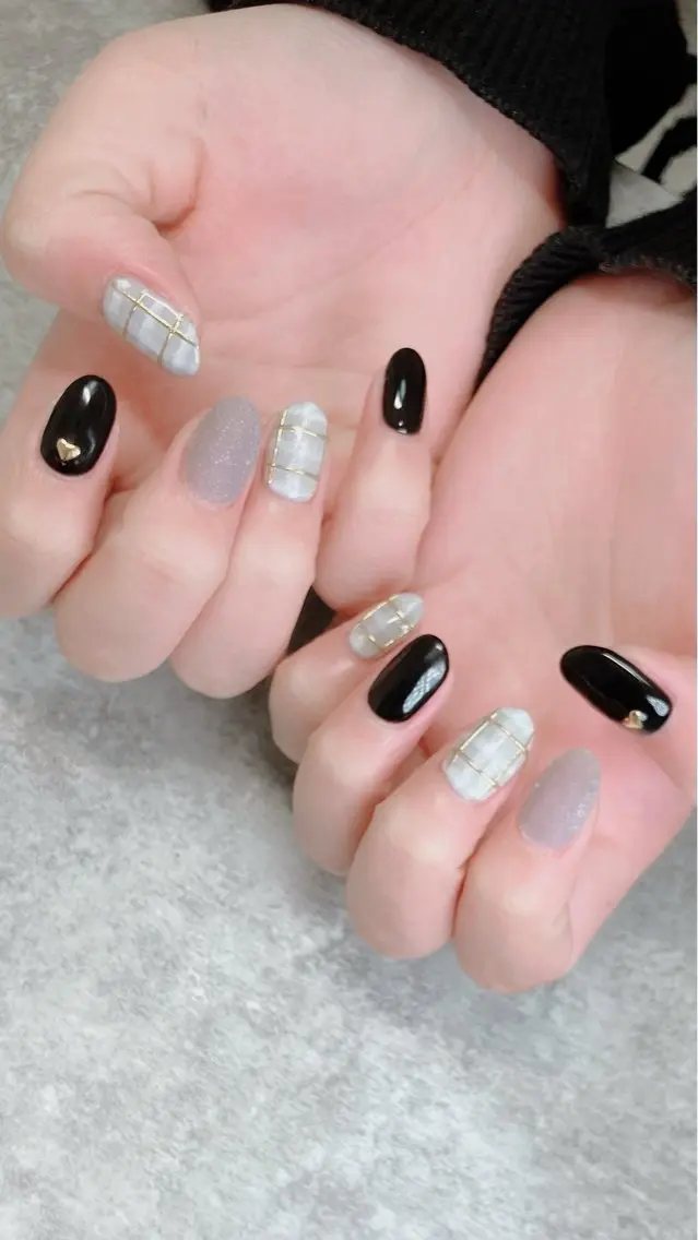 ネイル ハンドネイル ハンドケア shino🌟 痛ネイルのネイルデザイン