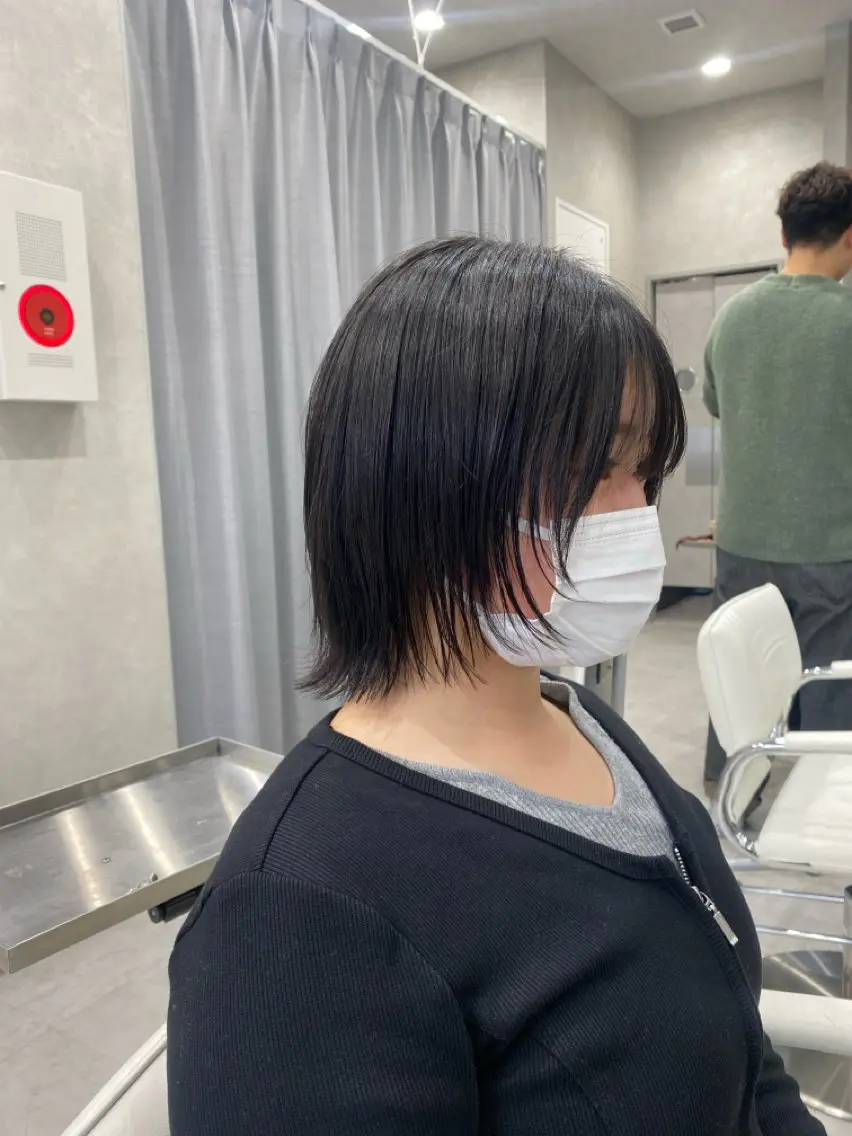 ショート ボブレイヤー ボブ レイヤーカット カット 髪質改善/レイヤー 🫧山本勇輝🫧のヘアスタイル