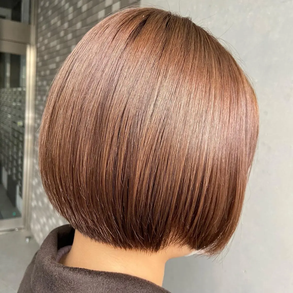 ショート カラー ショートボブ バイオレットカラー ボブ ショートヘア 💜推しインナー カラー/菊池柊真💜のヘアスタイル