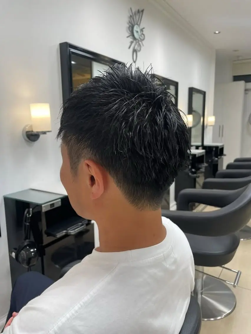 ショート メンズ メンズカット長谷川 祥子のヘアスタイル