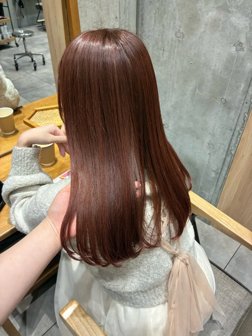 ロング カラー 💖クボ モモ💖のヘアスタイル