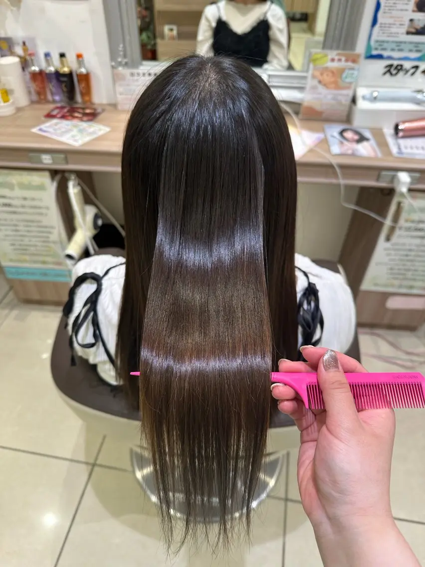 ロング Miyu🦄ash カット/まつげのヘアスタイル