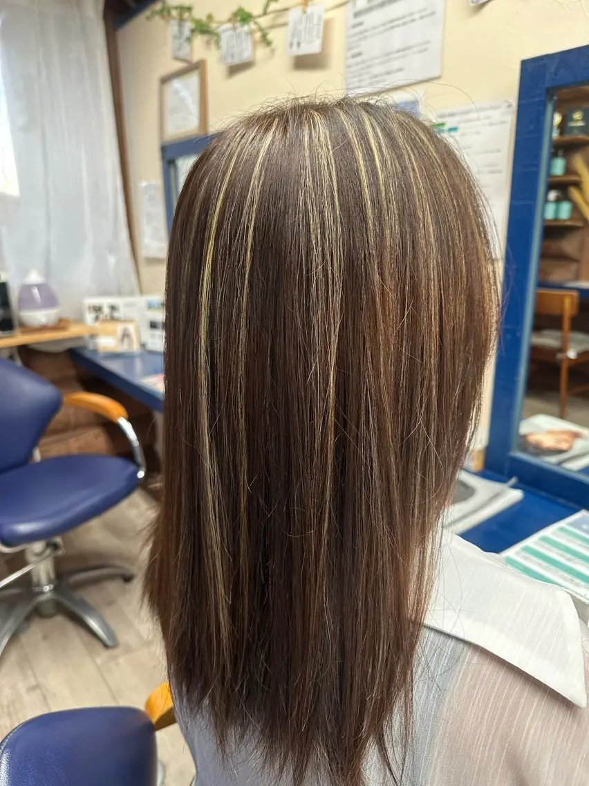カラー デザインカラー 🌻リンクスハート 🌼島岡 茉生🌻のヘアスタイル