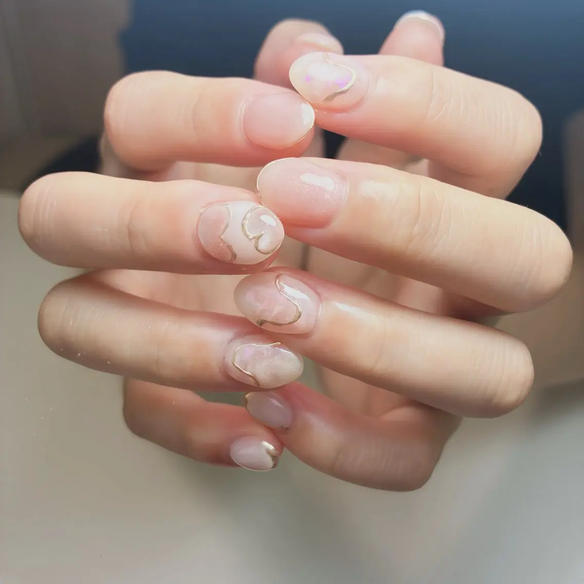 ネイル フットネイル 氷ネイル・うるうるネイル マグネットネイル ニュアンスネイル シンプルネイル ハンドネイル nail salon anoneのネイルデザイン