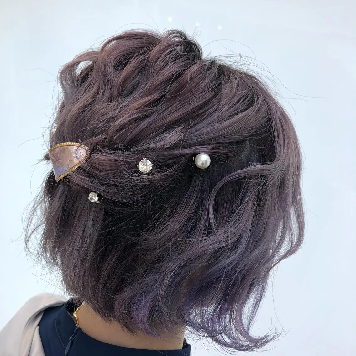 ショート パープルカラー 🩵Arisa MODE K's🫧のヘアスタイル