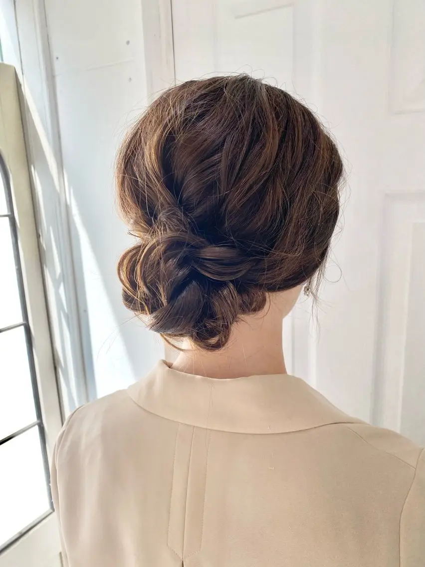 ヘアアレンジ ヘアセット uros.中目黒 moekaのヘアスタイル