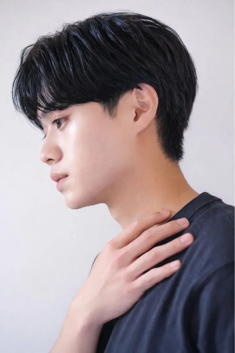 【🧢メンズ限定🌿.∘】似合わせカット+毛流れパーマ+内部補修トリートメントの写真