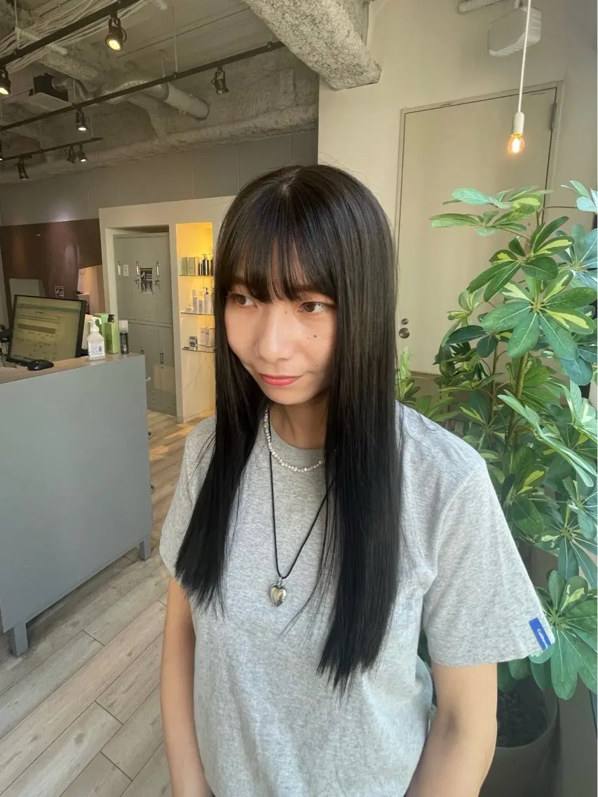 ロング カラー ひなの/透明感 カラー/レイヤーのヘアスタイル
