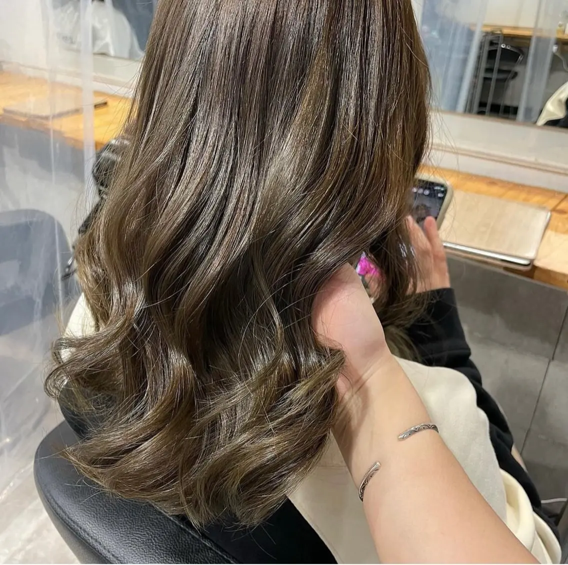 セミロング レイヤーStyle 🪽菜々実のヘアスタイル