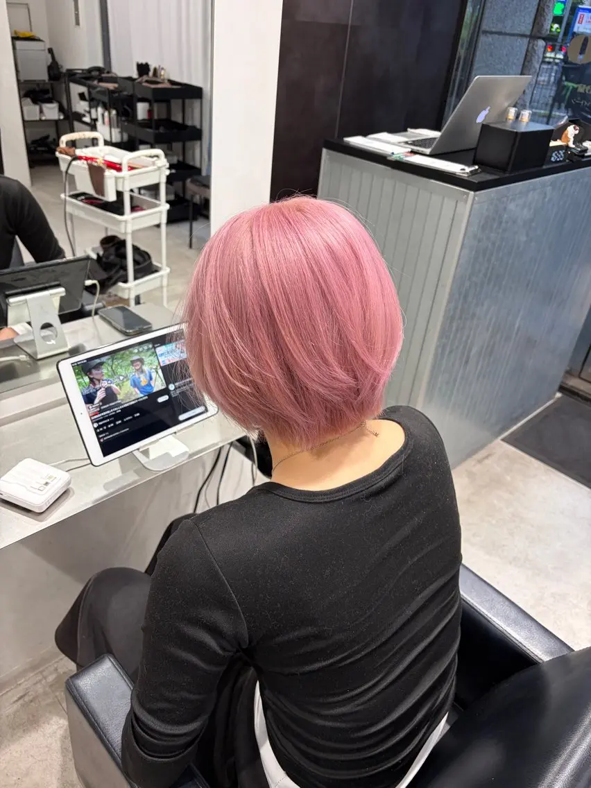 ショート カット ヘアカラー MIHO☾·̩͙⋆ Kroのヘアスタイル