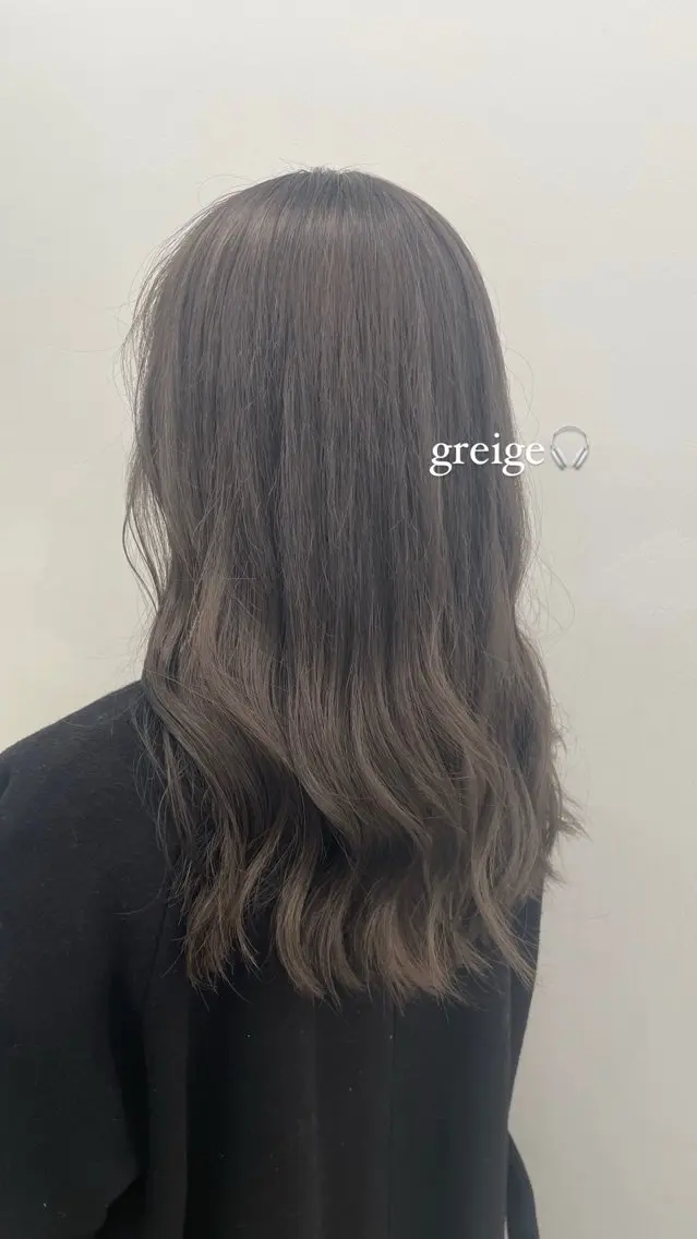 ロング カラー ハイトーンカラー ヘアカラー トリートメント 🌙赤み消し/韓国/ 艶カラー/suwaのヘアスタイル