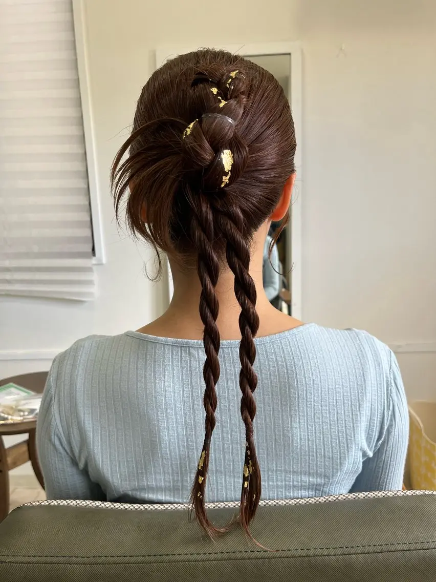 ロング ヘアセット M.arc 【マーキ】のヘアスタイル