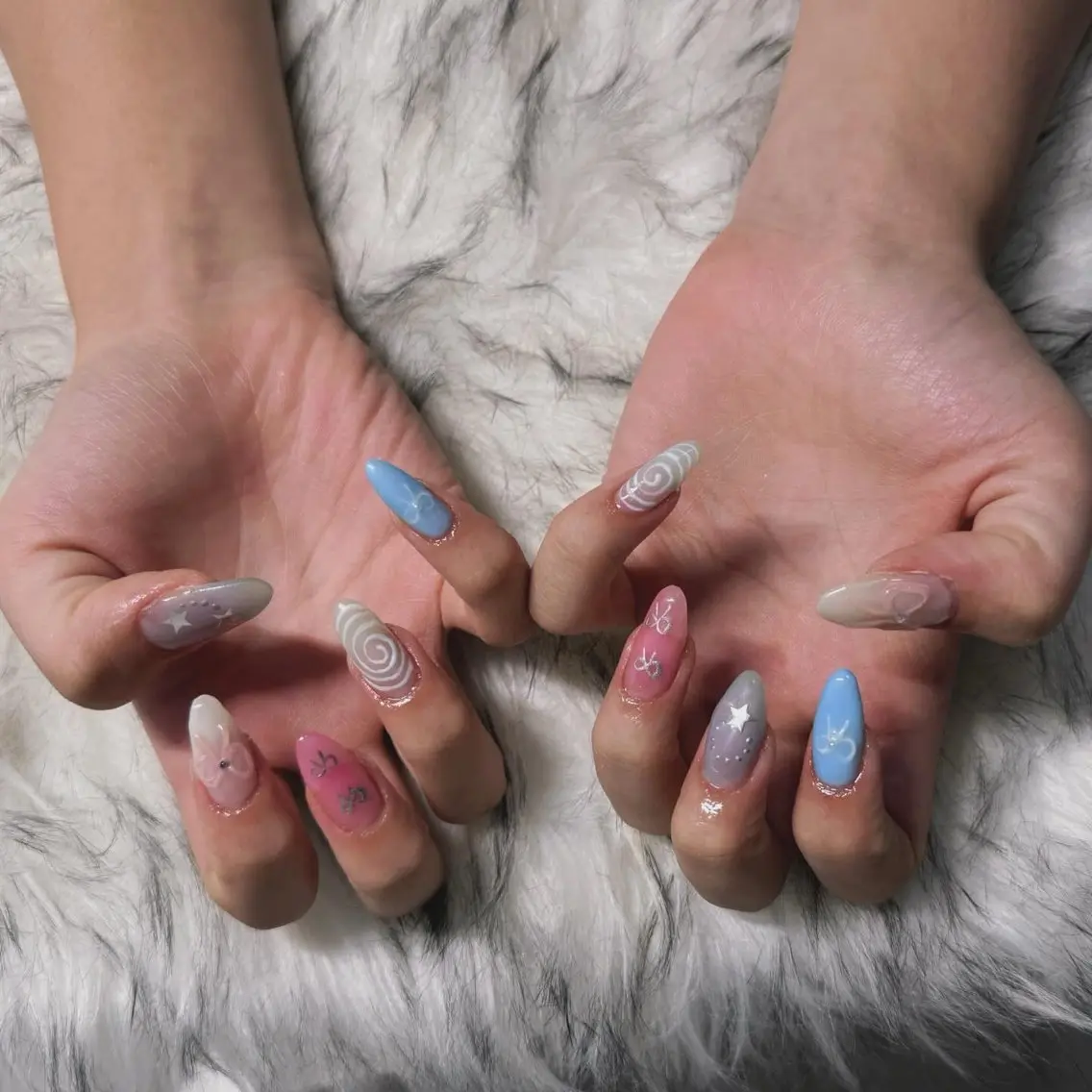 セミロング ハンドネイル mao .のネイルデザイン