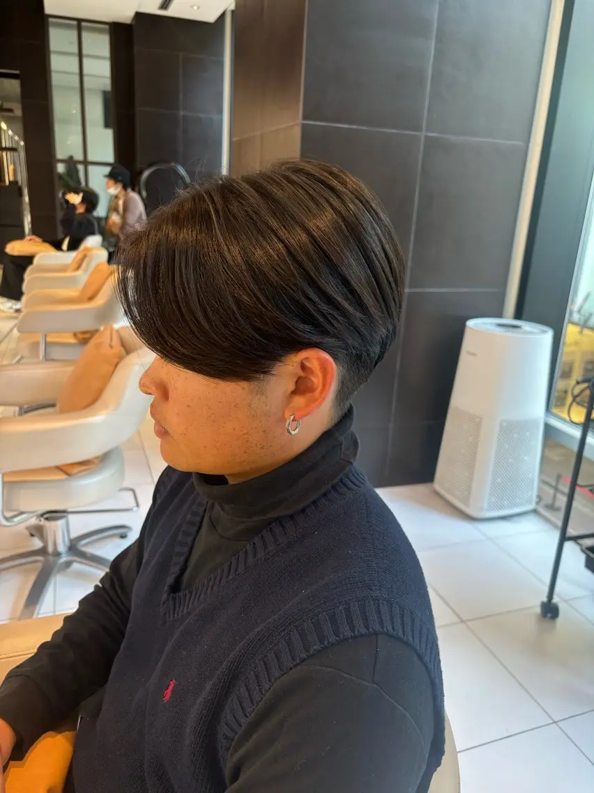 ショート メンズ カット 野田 聖輝のヘアスタイル