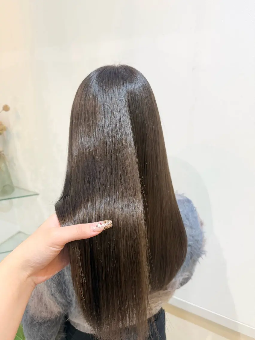 ロング カット ♡艶髪/顔周り♡ Konomiのヘアスタイル