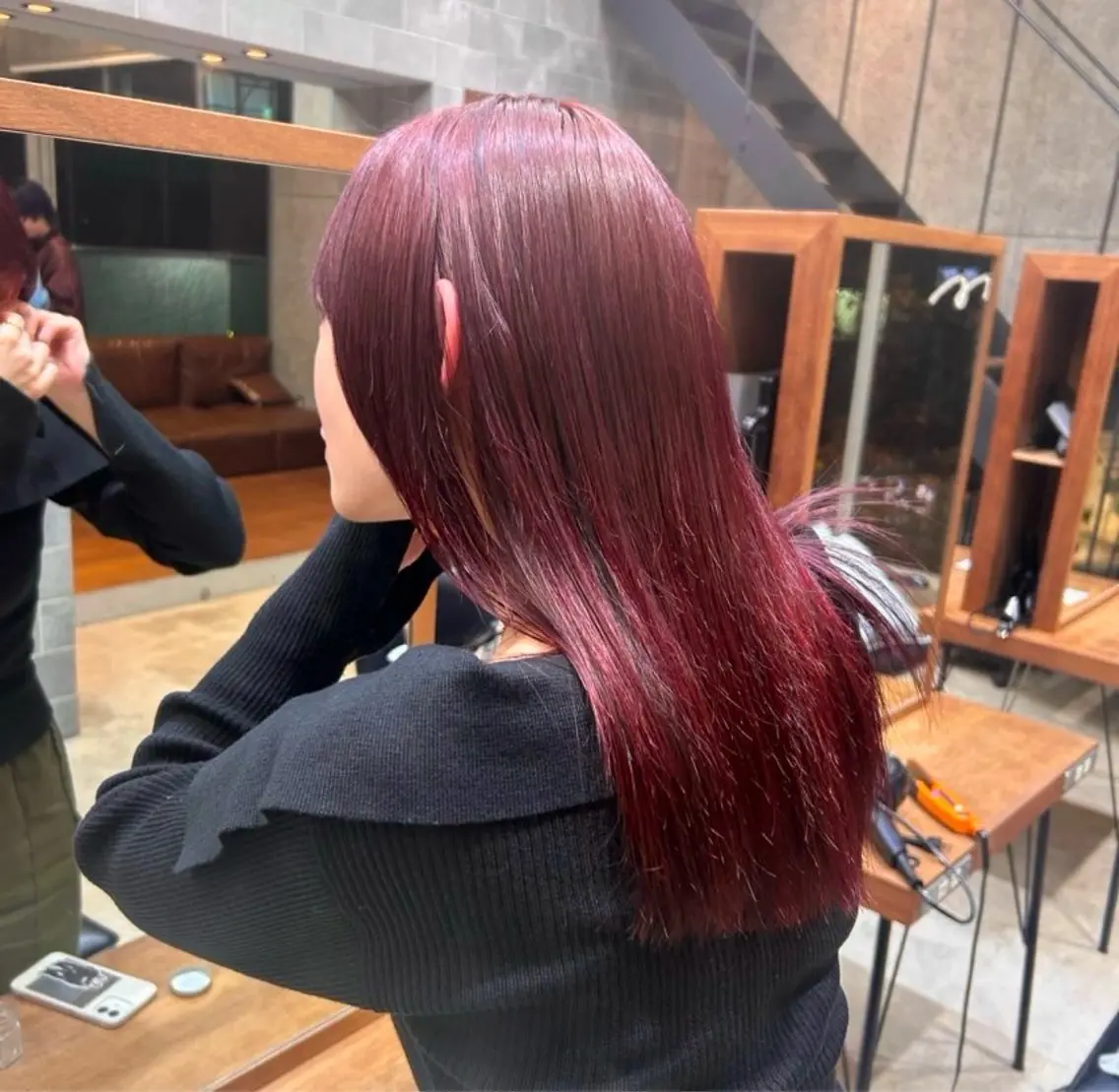 🔅当日限定🔅ブリーチなしダブルカラー+メンテナンスカット+艶髪ウォータートリートメント✨️の写真