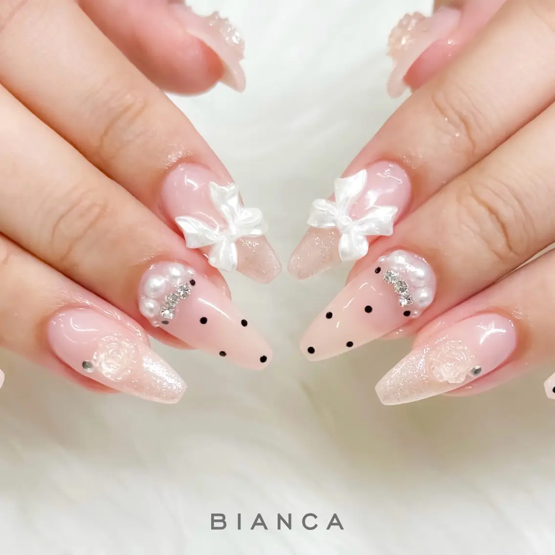 ネイル ハンドネイル 🎀石井🎀 Bianca市川店のネイルデザイン