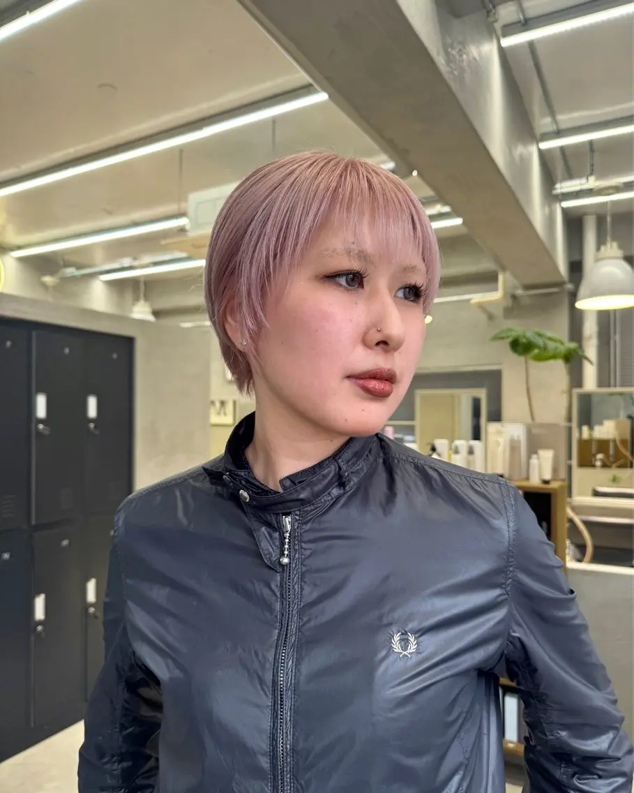 ショート カット ヘアカラー SOL/NAGOYA ANNAのヘアスタイル