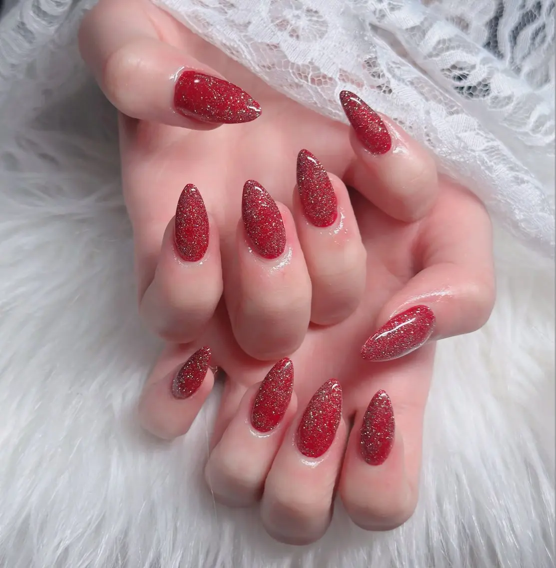 ネイル オーロラネイル フレンチネイル ジェルネイル ハロウィン キラキラネイル H.baby Nail Salonのネイルデザイン