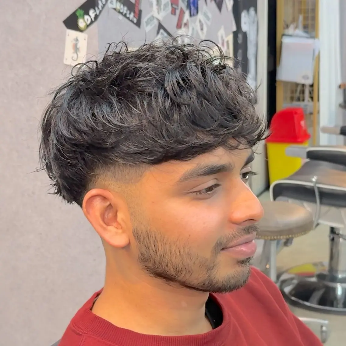 ショート パーマ ヘアアレンジ メンズ MENIN メンズ サロン 望月 涼太のヘアスタイル