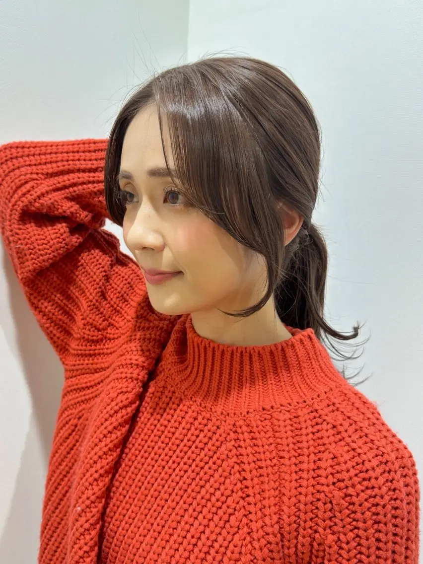 セミロング カラー カット ✨レイヤー・ブリーチ なしダブル特化✨のヘアスタイル