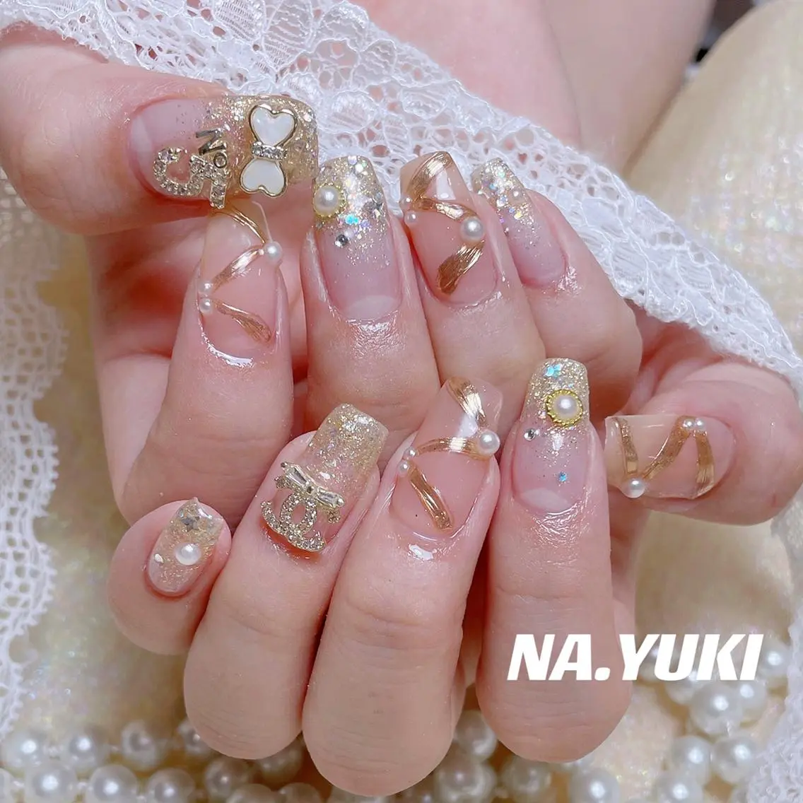 ネイル ハンドネイル 🎀 moo～ 🎀のネイルデザイン