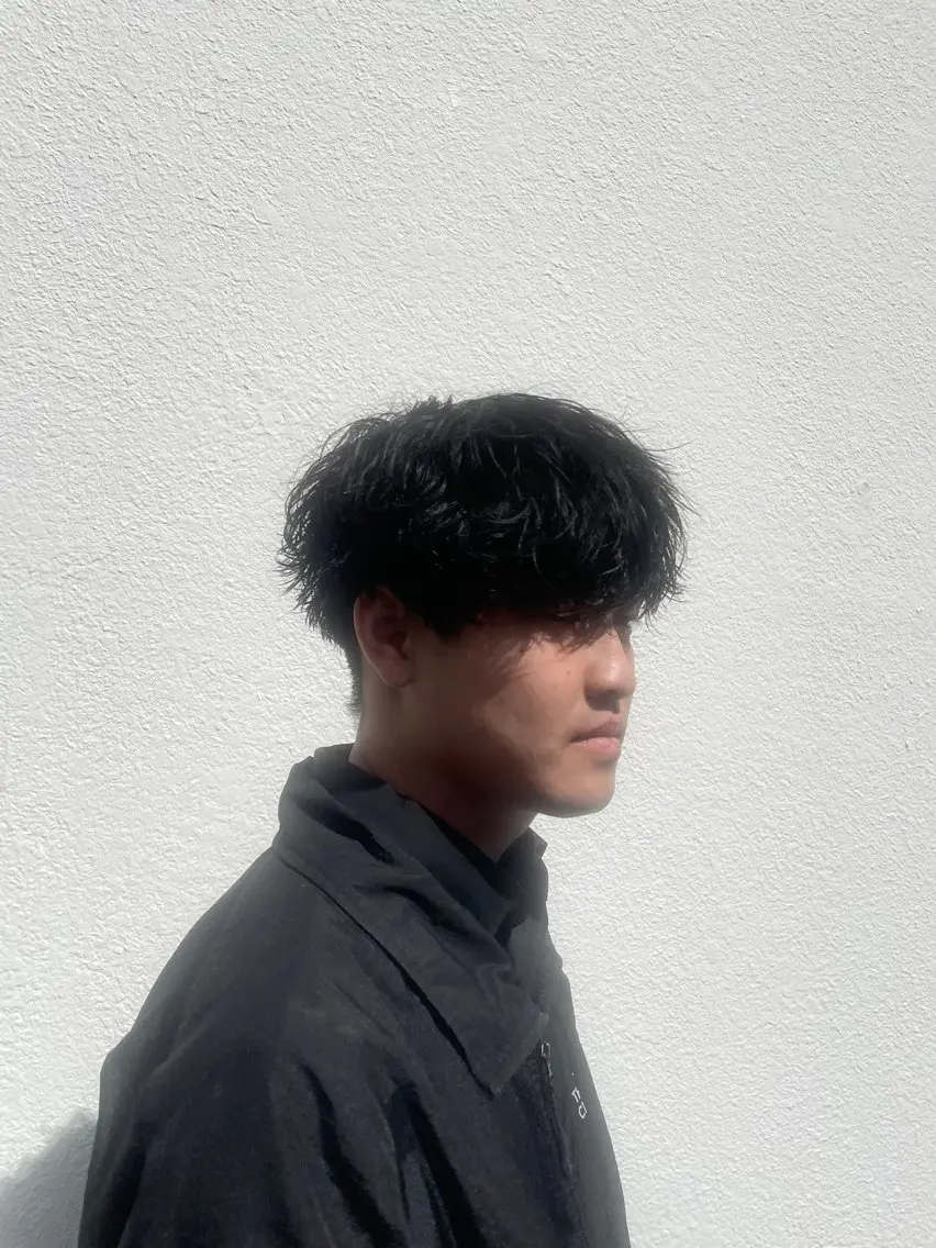 パーマ メンズ カット パーマ トリートメント ヘッドスパ 颯大┊︎メンズ特化 パーマ┊︎韓国ヘアのヘアスタイル