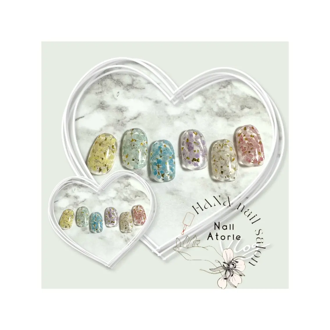ネイル ハンドネイル HaNA nail salonのネイルデザイン