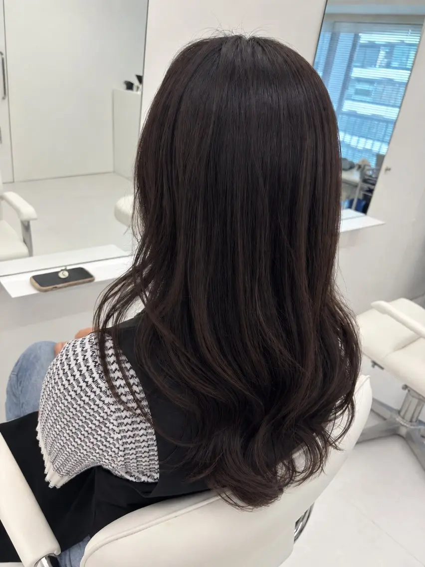 ロング カラー so raのヘアスタイル