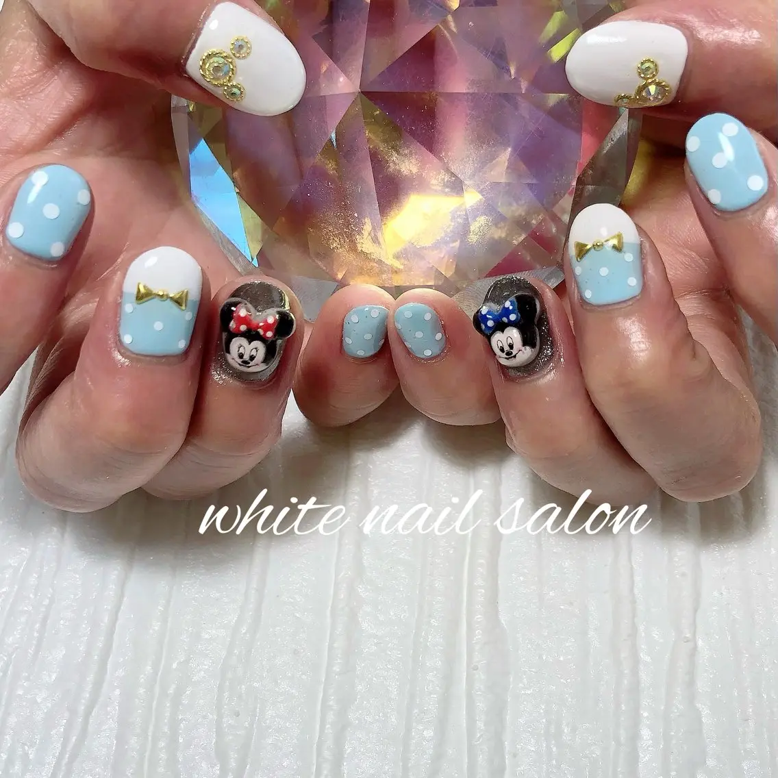ネイル フットネイル ラメ(グリッター) ハンドネイル white nail salonのネイルデザイン