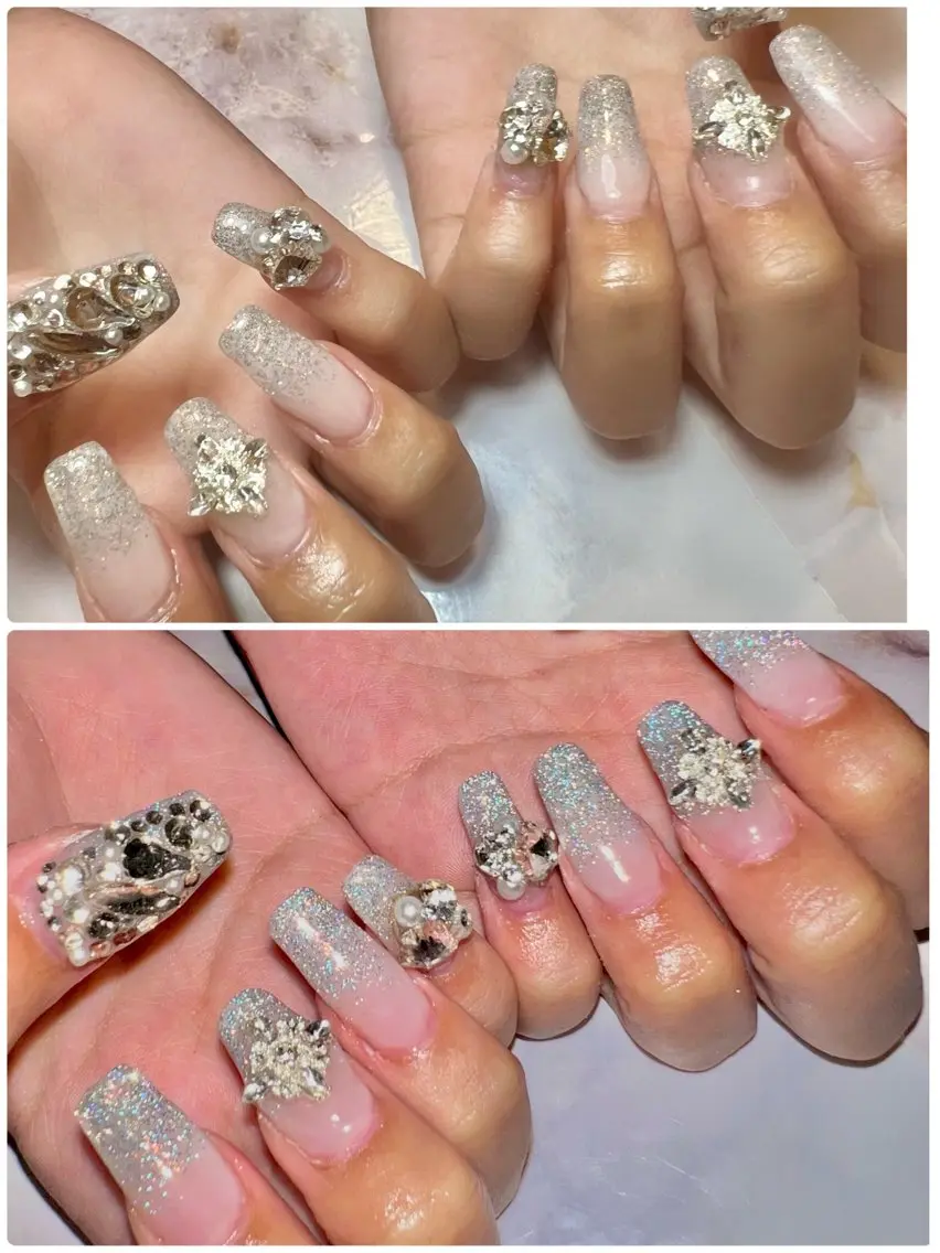 ネイル フラッシュネイル Garnet nailのネイルデザイン