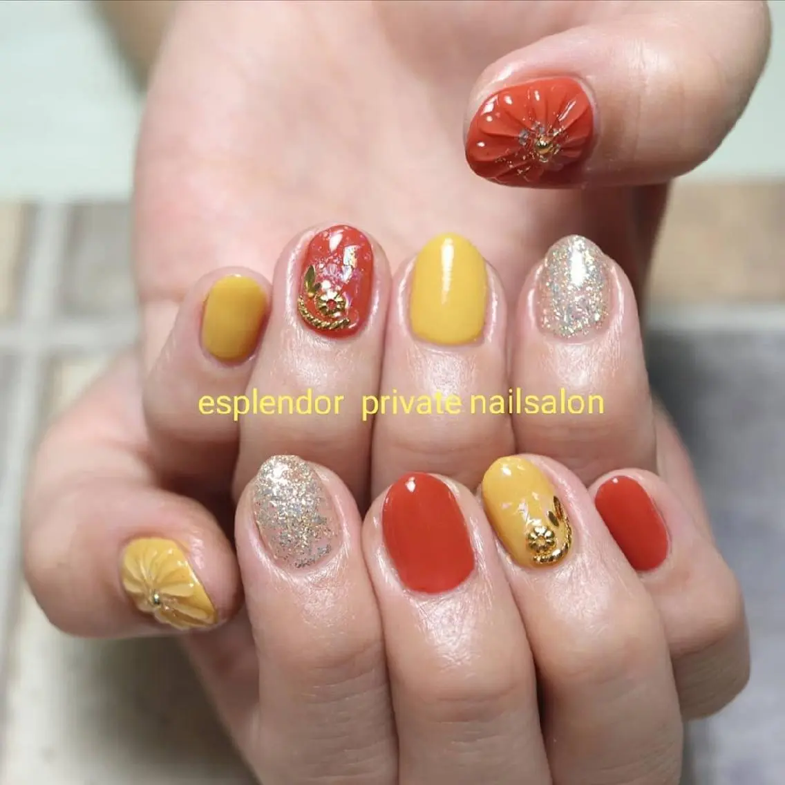 ネイル 夏ネイル esplendor  小野寺のネイルデザイン