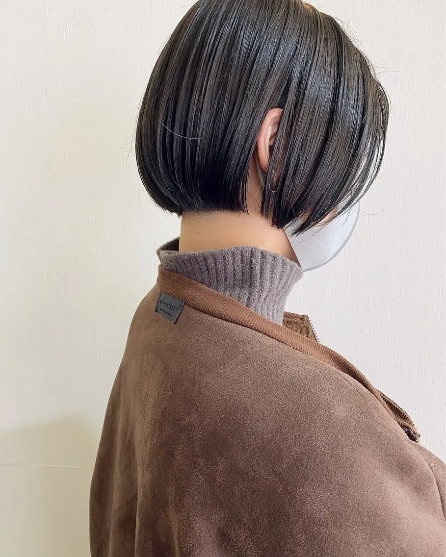 ショート カラー ショートボブ ボブ ショートヘア LOVESTOIKE 井上つぐみ/透明感のヘアスタイル