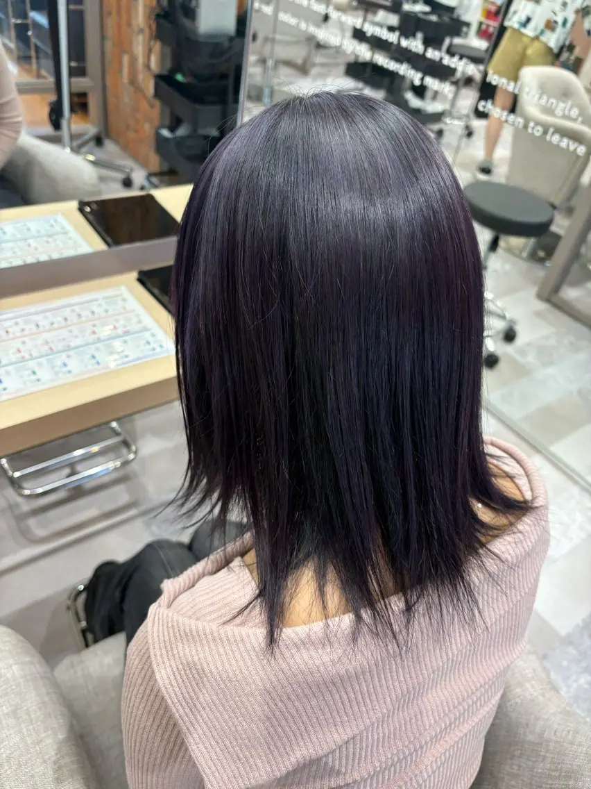 カラー カット ヘアカラー tokute 片岡心🐥のヘアスタイル