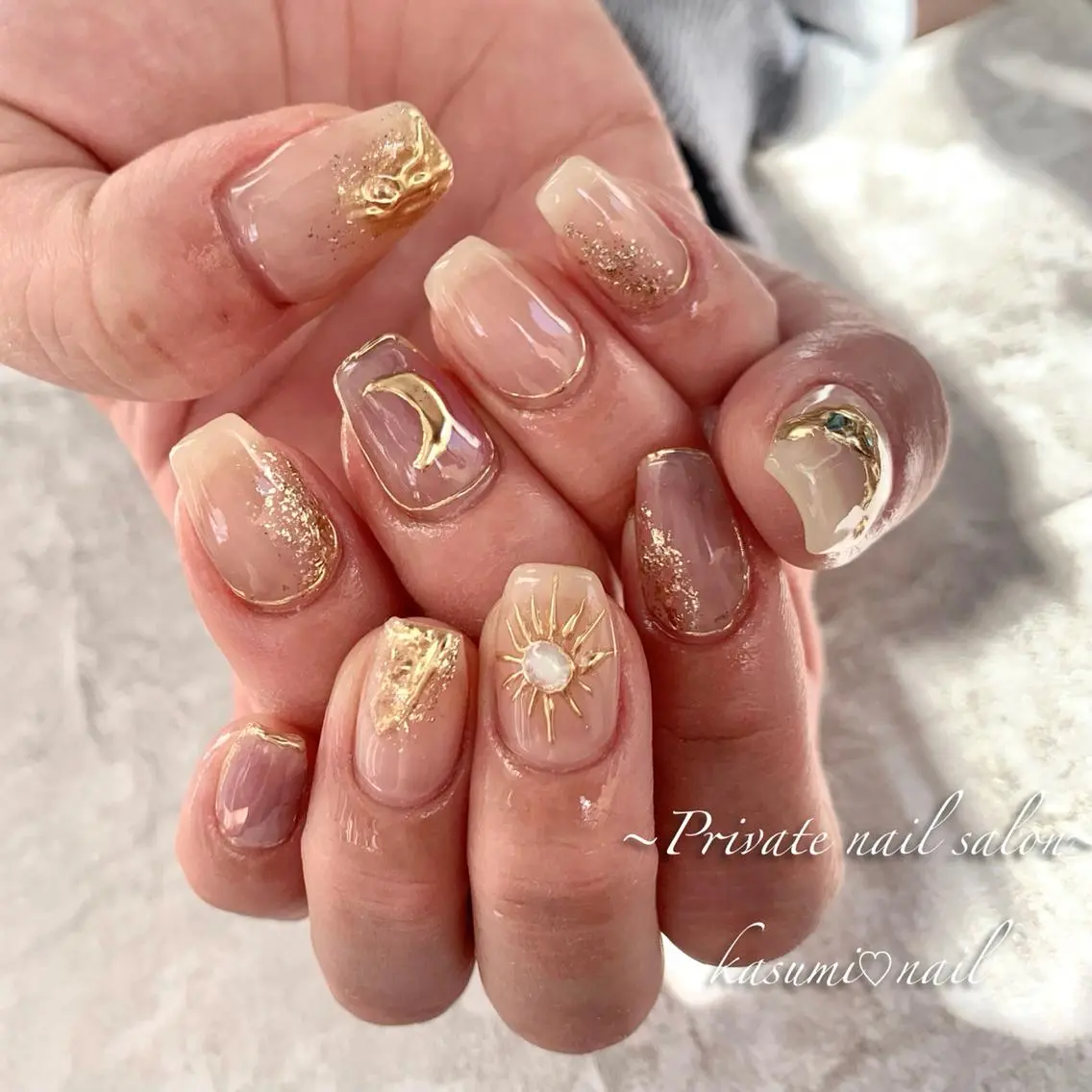 ネイル ニュアンスネイル 春ネイル KASUMI♡ Nailのネイルデザイン