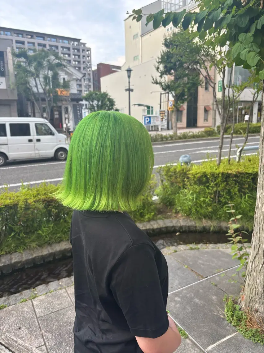 カラー ブリーチ ヘアカラー 🌟きりさわ🌟 モデル募集中のヘアスタイル