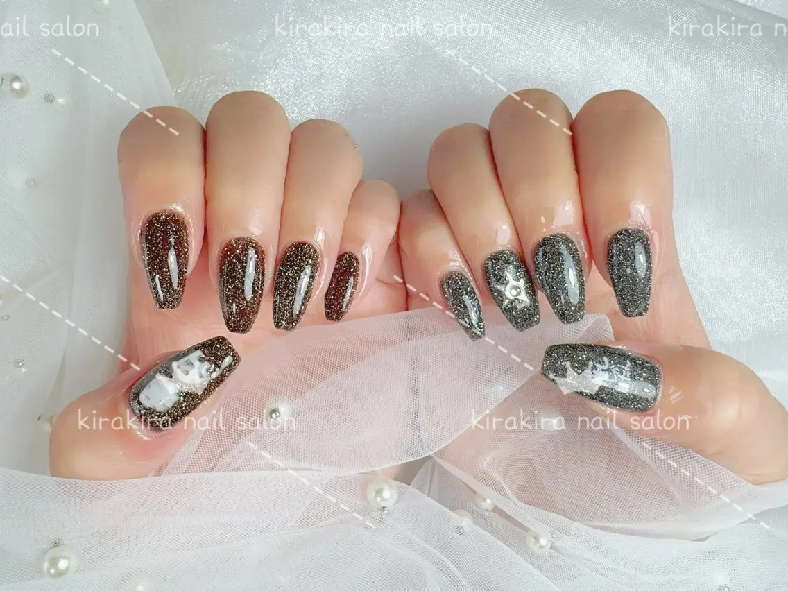 ネイル フラッシュネイル シンプルネイル Kirakira Nail salonのネイルデザイン