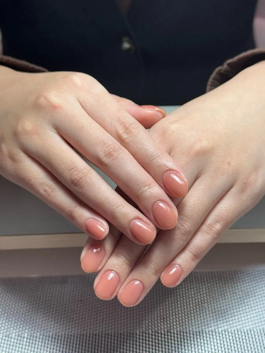 ネイル フレンチネイル グラデーション キラキラネイル 韓国ネイル マグネットネイル ハンドネイル 🎀🎀YooLi Nail Salonのネイルデザイン