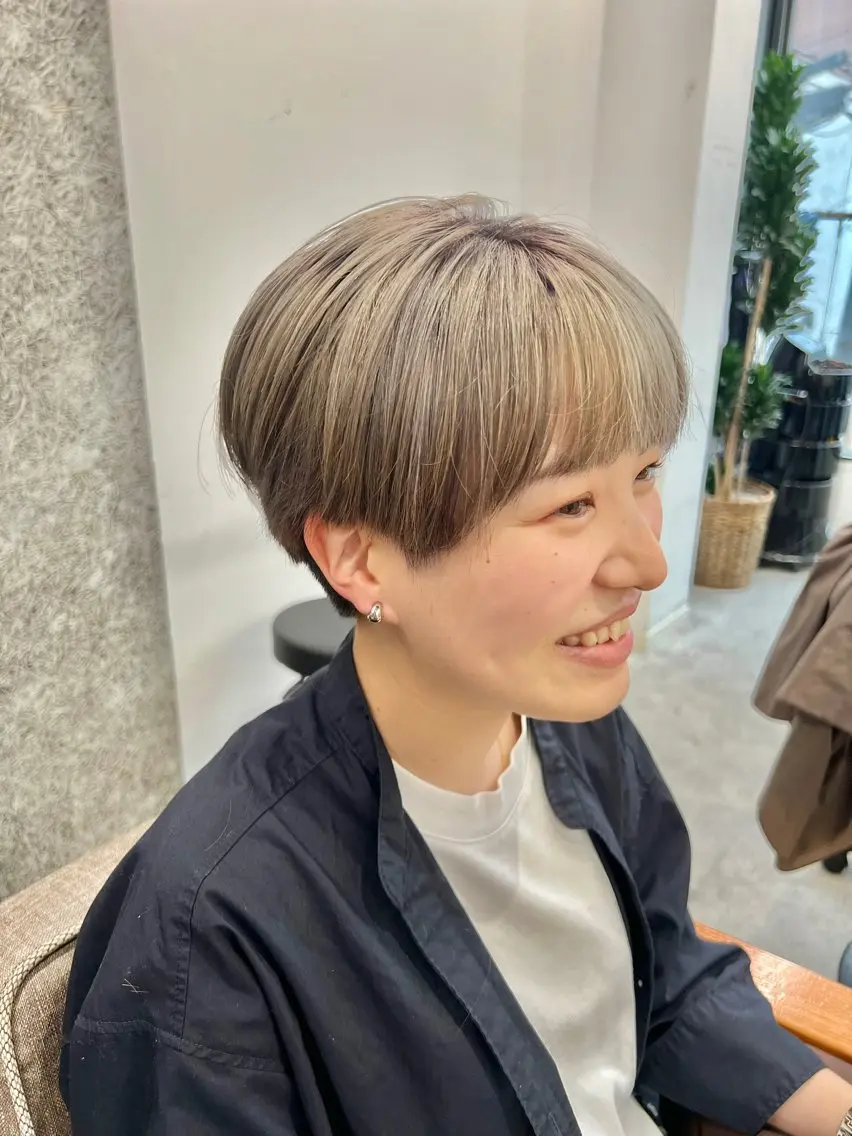 ショート 髪質改善JILL 桑原のヘアスタイル