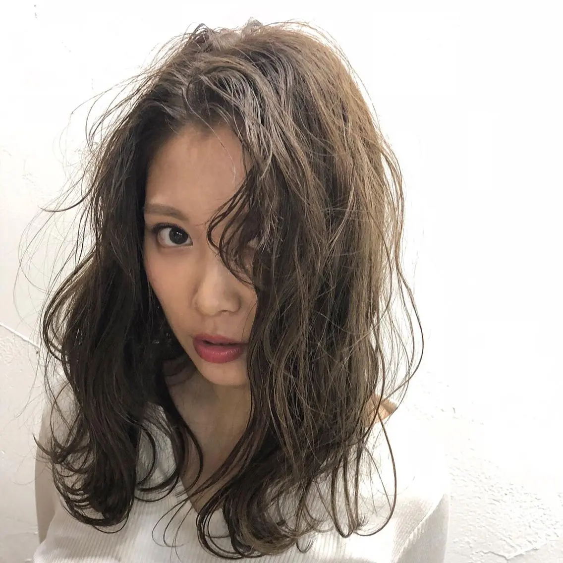 セミロング 村澤 拓弥のヘアスタイル