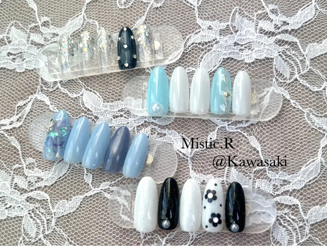 ネイル ハンドネイル Mistic.R 川崎店 渋谷のマツエク・マツパデザイン