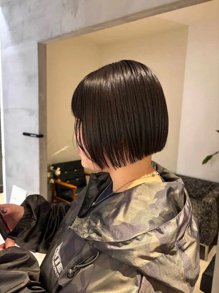 ショート カット KAREN(ému) 伏見/カットモデルのヘアスタイル